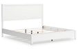 Binterglen White King Panel Bed - Gate FurnitureKing Bed