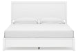 Binterglen White King Panel Bed - Gate FurnitureKing Bed