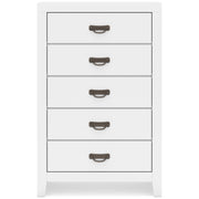 Binterglen White Panel Bedroom Set - Gate FurnitureBedroom Set