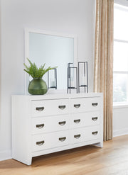 Binterglen White Panel Bedroom Set - Gate FurnitureBedroom Set