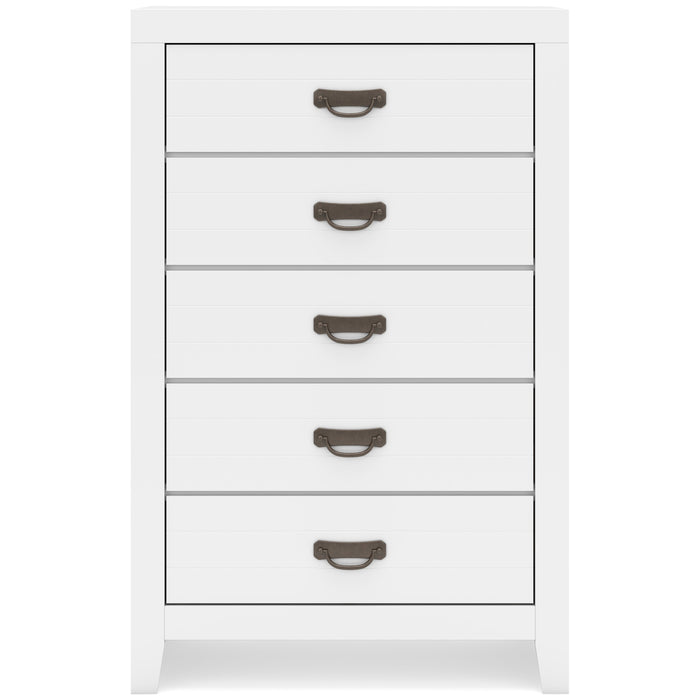 Binterglen White Panel Youth Bedroom Set - Gate FurnitureYouth Bedroom Set