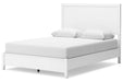 Binterglen White Queen Panel Bed - Gate FurnitureQueen Bed