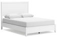 Binterglen White Queen Panel Bed - Gate FurnitureQueen Bed