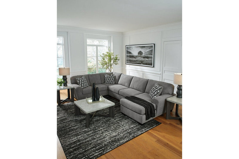 Birkdale Court Gray 3 - Piece Sectional with Chaise - Lara FurnitureSectional