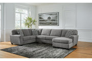 Birkdale Court Gray 3 - Piece Sectional with Chaise - Lara FurnitureSectional