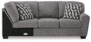 Birkdale Court Gray Right-Arm Facing Sofa - 3240267