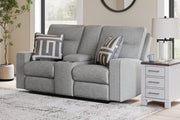 Biscoe Pewter Power Reclining Living Room Set - Lara FurniturePower Reclining Living Room Set