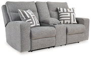 Biscoe Power Reclining Loveseat - Lara FurniturePower Reclining Loveseat