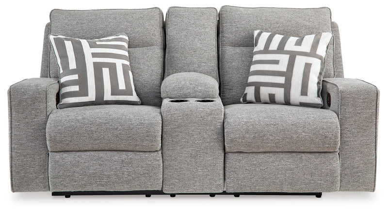 Biscoe Power Reclining Loveseat - Lara FurniturePower Reclining Loveseat