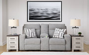 Biscoe Power Reclining Loveseat - Lara FurniturePower Reclining Loveseat