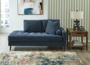 Bixler Navy Right-Arm Facing Corner Chaise - 2610617