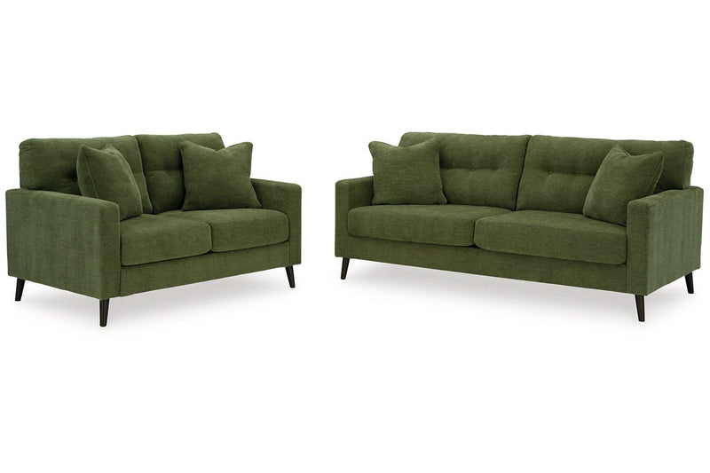 Bixler Olive Living Room Set - Gate FurnitureLiving Room Set