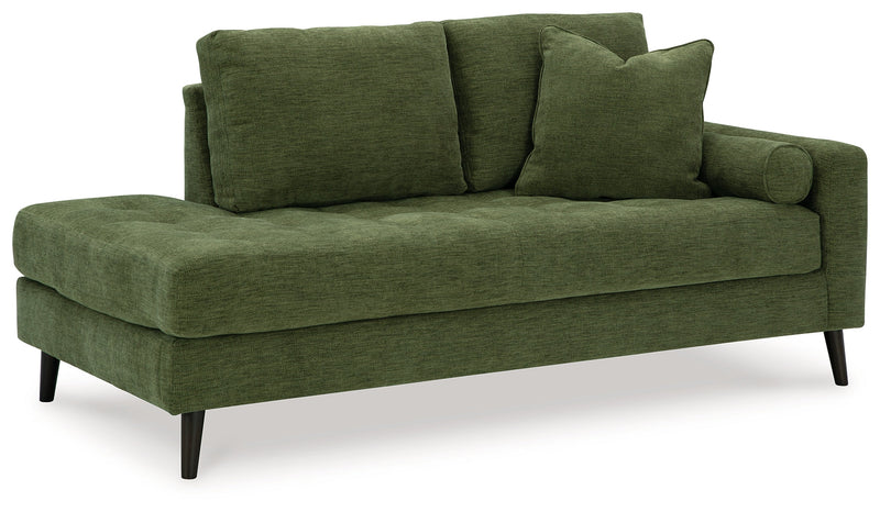 Bixler Olive Right-Arm Facing Corner Chaise - 2610717