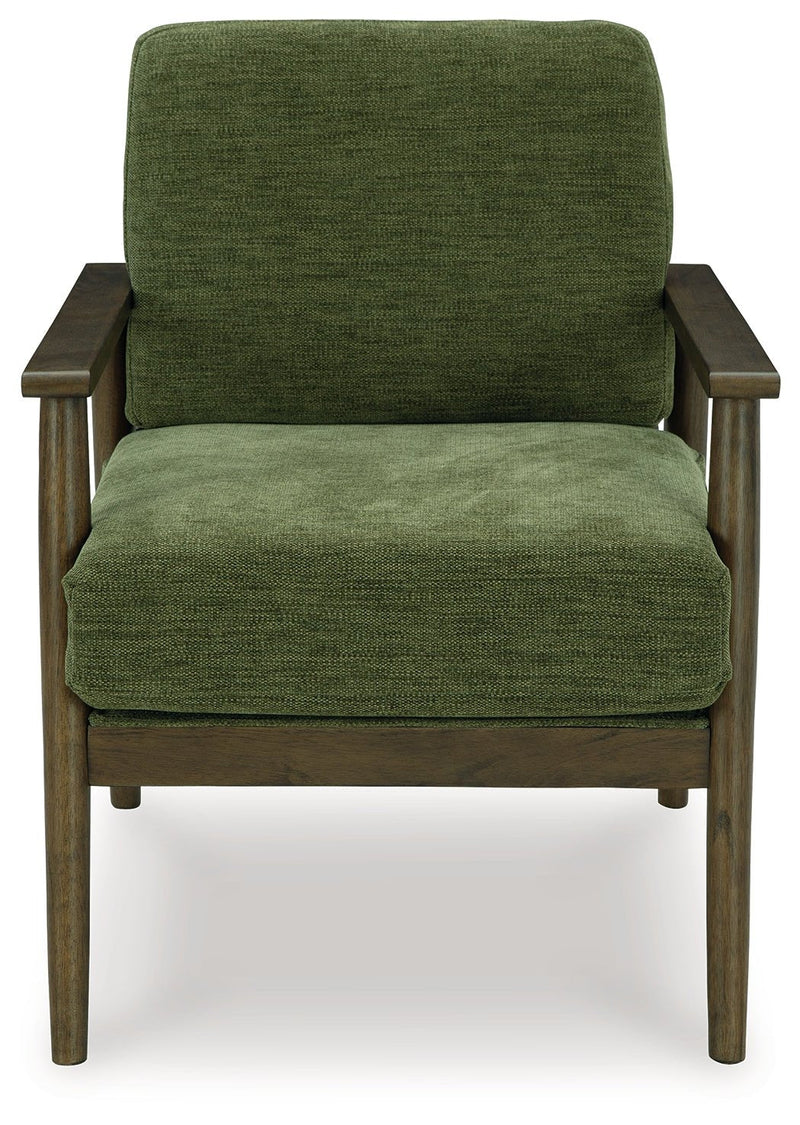 Bixler Olive Showood Accent Chair - 2610760