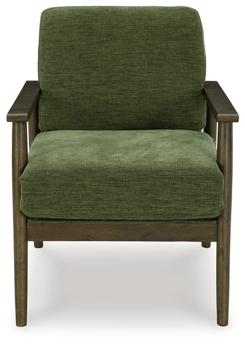 Bixler Olive Showood Accent Chair - 2610760