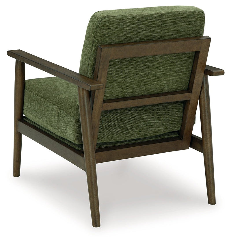 Bixler Olive Showood Accent Chair - 2610760