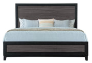 Lisbon Grey/Black King Bed Group - LISBON-GREY/BLACK-KBG