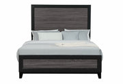 Lisbon Grey/Black Queen Bed Group - LISBON-GREY/BLACK-QBG