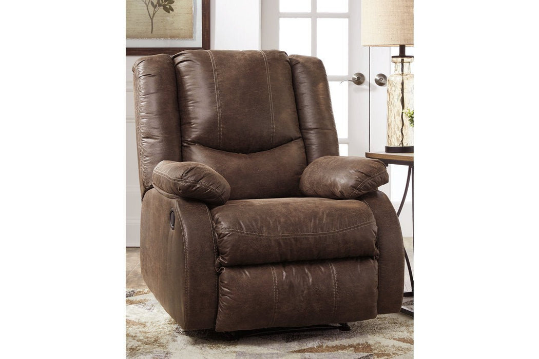 Bladewood Coffee Recliner - Gate FurnitureRecliner