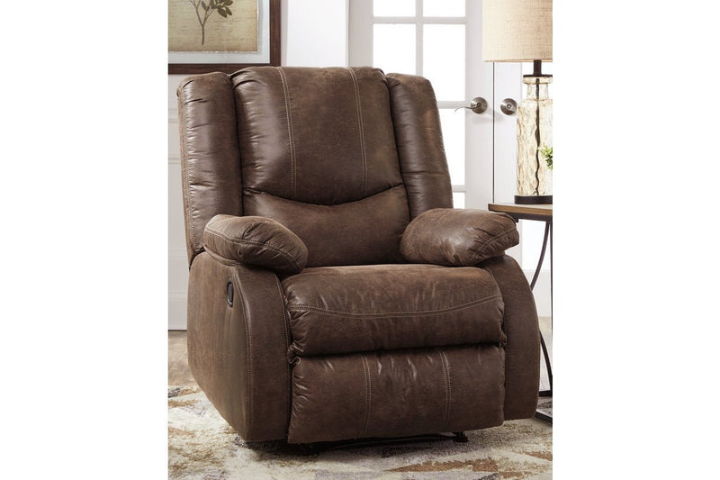 Bladewood Coffee Recliner - Lara FurnitureRecliner