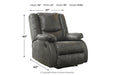Bladewood Slate Recliner - Gate FurnitureRecliner