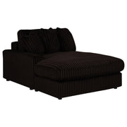Blaine Upholstered Reversible Chaise Sectional Sofa Chocolate - 509879