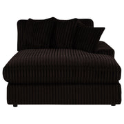 Blaine Upholstered Reversible Chaise Sectional Sofa Chocolate - 509879