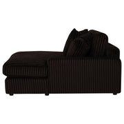 Blaine Upholstered Reversible Chaise Sectional Sofa Chocolate - 509879