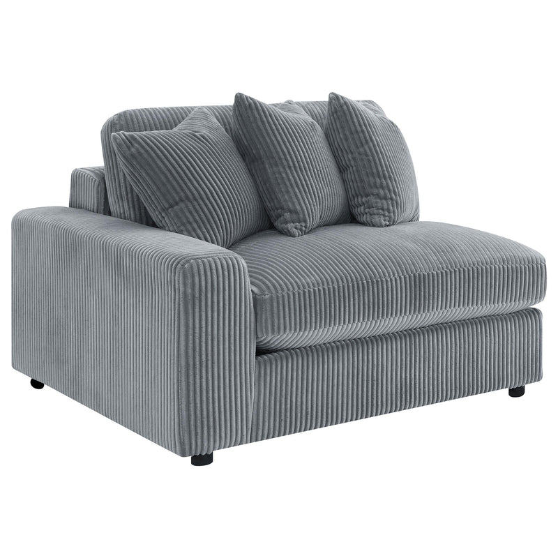 Blaine Upholstered Reversible Chaise Sectional Sofa Fog - 509900-SET
