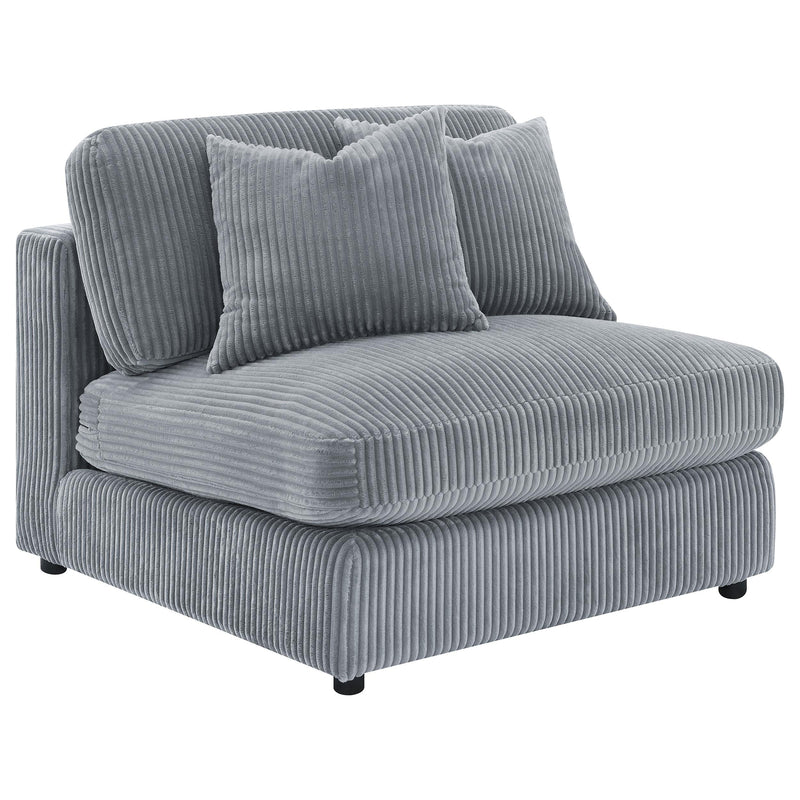 Blaine Upholstered Reversible Chaise Sectional Sofa Fog - 509900-SET