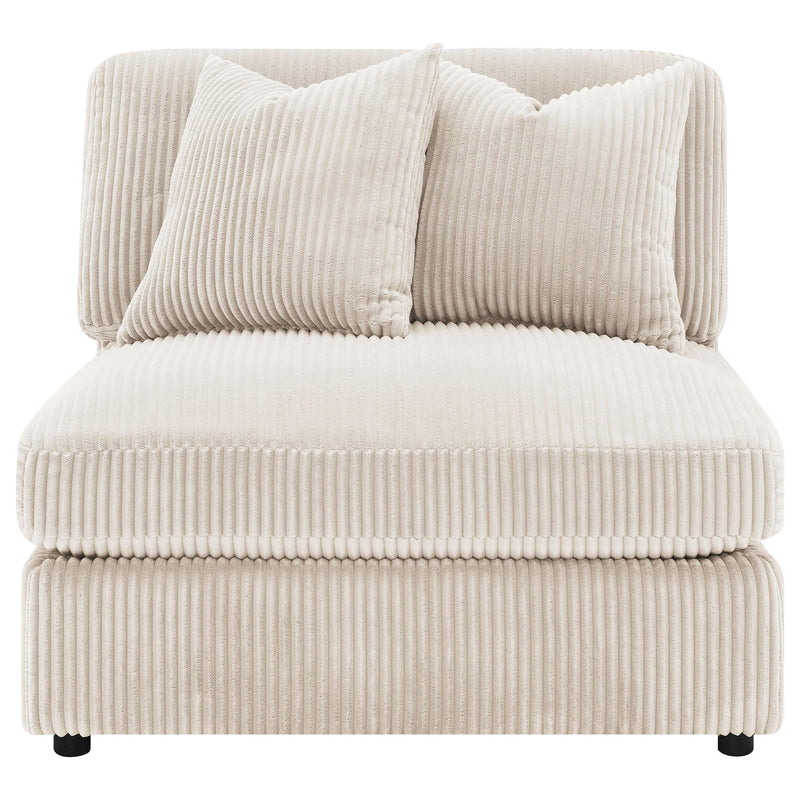 Blaine Upholstered Reversible Chaise Sectional Sofa Sand - 509899-SET
