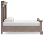 Blairhurst Light Grayish Brown Queen Panel Bed, Dresser, Mirror and 2 Nightstands - B916B10