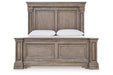 Blairhurst Light Grayish Brown Queen Panel Bed - Gate FurnitureQueen Bed