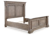 Blairhurst Light Grayish Brown Queen Panel Bed - Gate FurnitureQueen Bed