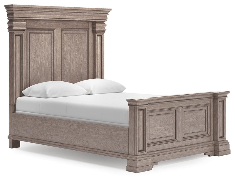 Blairhurst Queen Panel Bed, Dresser, Mirror, 2 Chests and Nightstand - B916B12