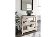 Blariden Light Tan Shelf Accent Table - Gate FurnitureTable