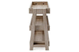 Blariden Light Tan Shelf Accent Table - Gate FurnitureTable