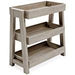 Blariden Light Tan Shelf Accent Table - Gate FurnitureTable