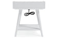 Blariden White Accent Table - Gate FurnitureTable