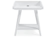 Blariden White Accent Table - Gate FurnitureTable
