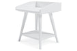 Blariden White Accent Table - Gate FurnitureTable