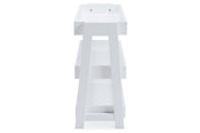 Blariden White Shelf Accent Table - A4000362 - Lara Furniture