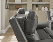 Bleckley Anchor Power Reclining Loveseat with Console - PCU1200018