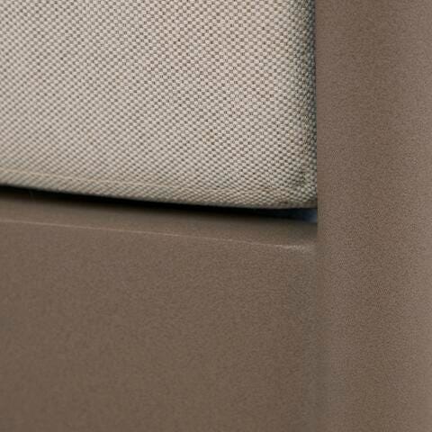 Bluff Trail Beige Outdoor Love/Chairs/Tables Set (Set of 5) - PCP383-080