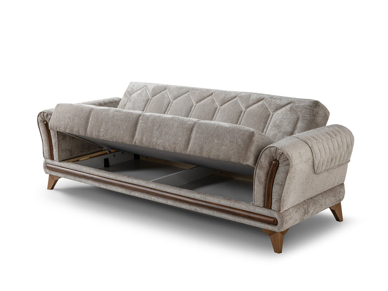 Bodrum Convertible Loveseat in Beige - 200-ST-BOD-HENRY07-2