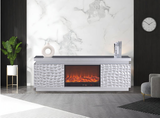 Bogota Silver Tv Stand - BOGOTA-SLVR-TVS