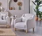 Boheems Accent Chair (Cream) - Gate FurnitureLiving Room Chair