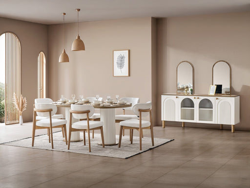 Bohem 6 Person Dining Room Set - Dining Room Sets
