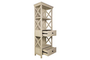 Bolanburg Antique White Display Cabinet - Gate FurnitureServer