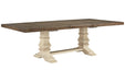 Bolanburg Antique White Extention Dining Table - Gate FurnitureDining Table